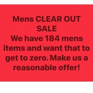 Make offers clear out